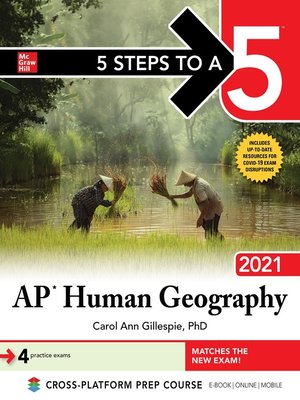 cover image of 5 Steps to a 5: AP Human Geography 2021
